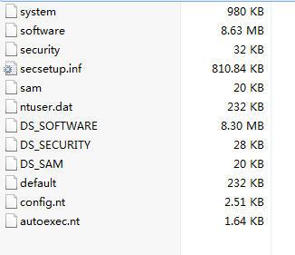 config system截图