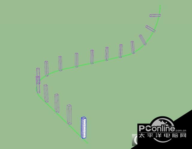 sketchup沿曲线复制(CopyAlongCurve)截图