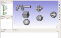 FreeCAD for Linux截图