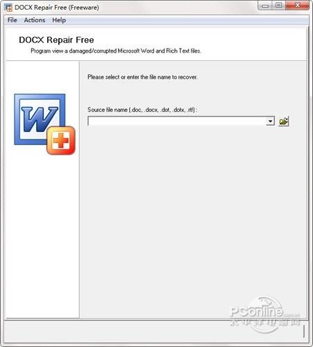 DOCX Repair Free截图