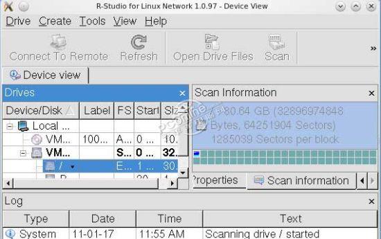 数据恢复工具 R-Studio for Linux 4.2 build 2901 数据恢复工具 R-Studio for Linux