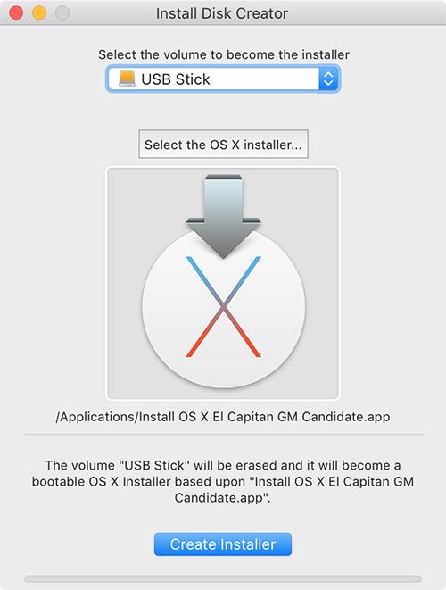 Install Disk Creator Mac版截图