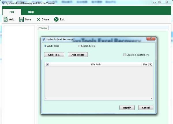 SysTools Excel Recovery(Excel文件修复软件)截图