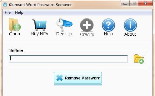 iSumsoft Word Password Remover截图