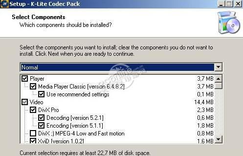 全能解码器 K-Lite Codec Pack Basic截图
