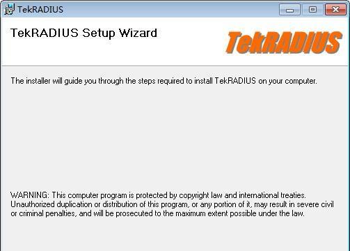 TekRadius(服务器管理软件)截图
