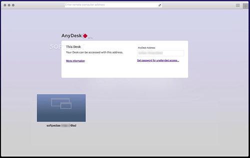 AnyDesk Mac版截图