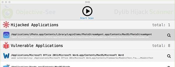Dylib Hijack Scanner Mac版