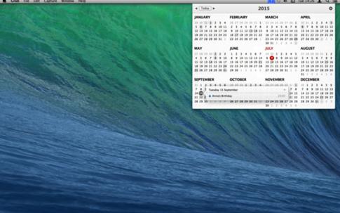 popCalendar for mac截图
