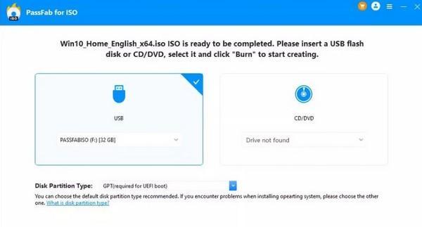PassFab for ISO(ISO刻录工具)
