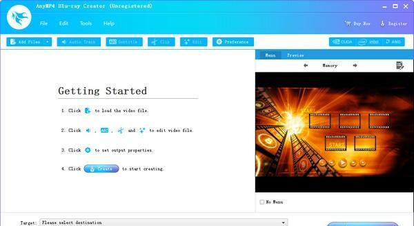 4Video Blu-ray Creator(光盘制作工具)截图