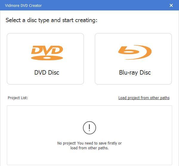 Vidmore DVD Creator(DVD刻录工具)截图
