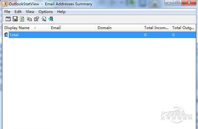 OutlookStatView(邮件管理软件) 2.18正式版 OutlookStatView(邮件管理软件) 2.18正式版