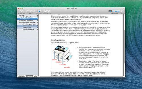 DjVu Reader for Mac截图
