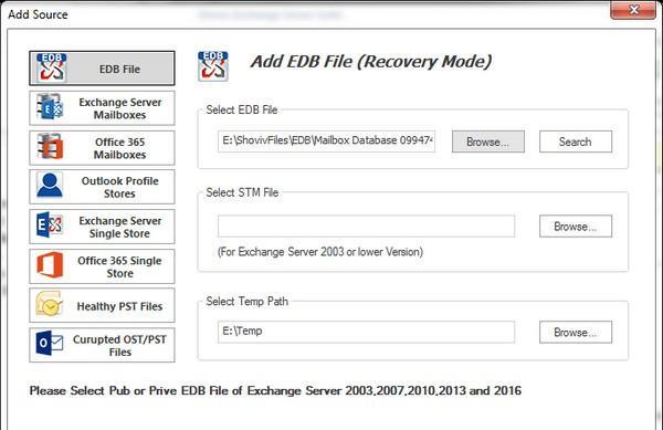 Shoviv Exchange Migration Tool(邮箱迁移工具)截图