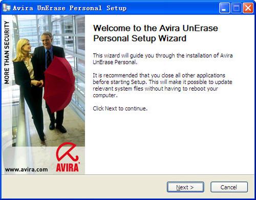 Avira UnErase Personal小红伞文件恢复工具截图