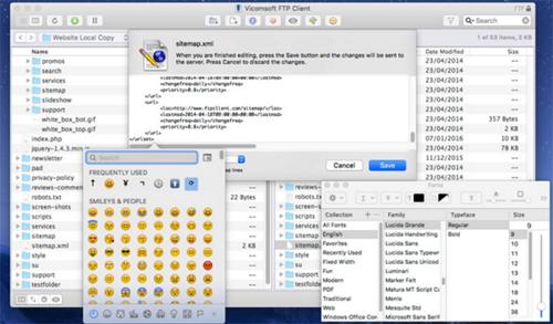 Vicomsoft FTP Client Mac版截图