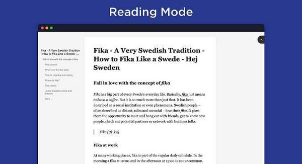 Fika Chrome插件截图