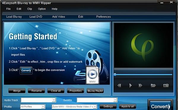 4Easysoft Blu-ray to WMV Ripper(蓝光翻录工具)