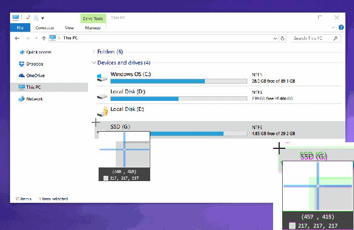 Snipaste64截图神器 1.10.5 绿色版 Snipaste64截图神器 1.10.5