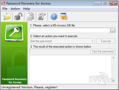 Password Recovery for Access截图