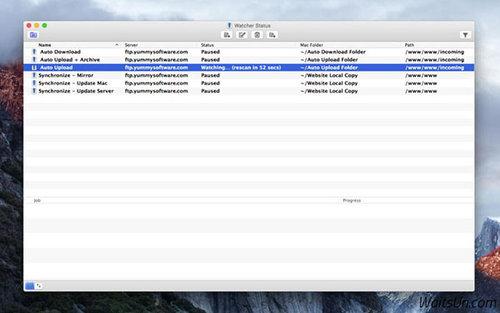 Yummy FTP Watcher Mac版截图