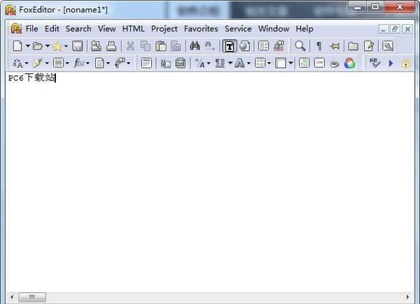 FoxEditor(文本编辑器)截图