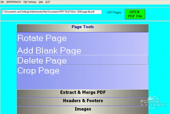 PDF EDIT TOOLS 1.45截图