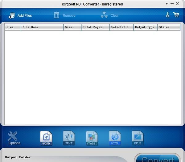 iOrgSoft PDF Converter(PDF转换器)