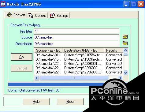 Batch Fax2JPEG 3.00 Build