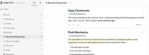 Supernotes Chrome插件截图