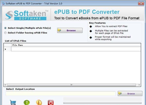 Softaken ePUB to PDF Converter(ePUB转PDF工具)