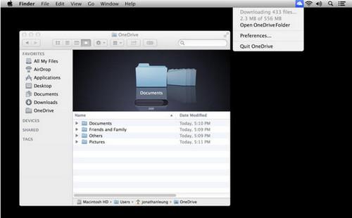 OneDrive Mac版