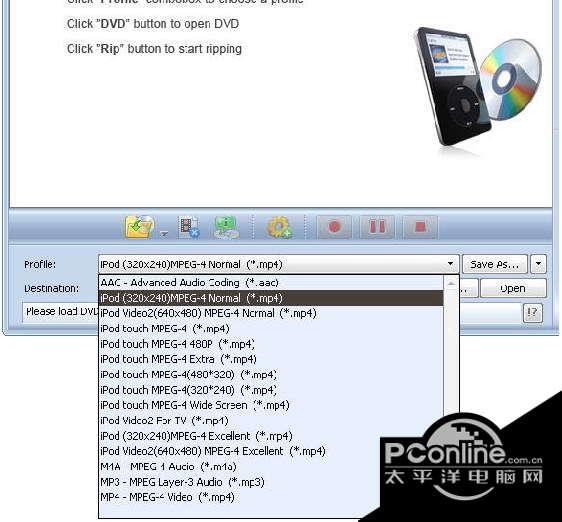 ImTOO DVD to iPod Suite 6.5.3.0310截图
