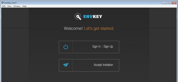 EnvKey(API秘钥保护软件)截图