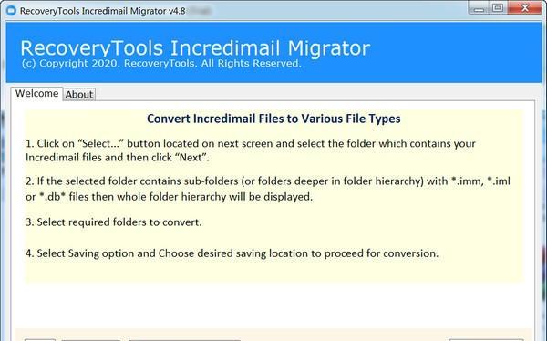 RecoveryTools IncrediMail Migrator(邮箱迁移工具)