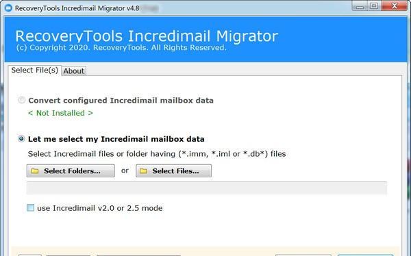RecoveryTools IncrediMail Migrator(邮箱迁移工具)