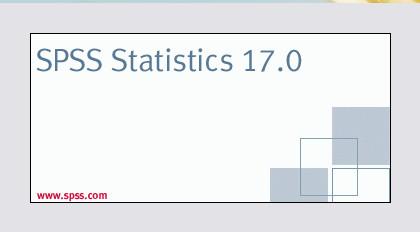 spss17.0软件截图