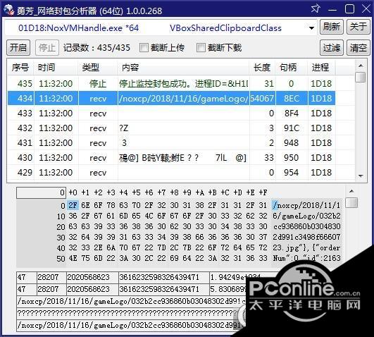 勇芳网络封包分析器截图