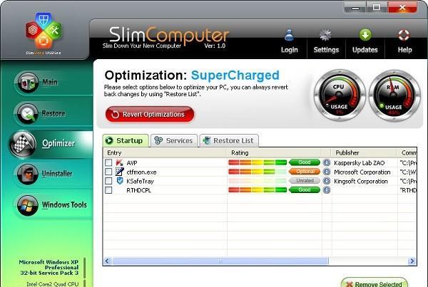 SlimComputer(软件强力卸载工具)截图