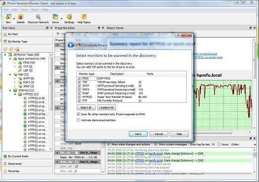 IPHost Network Monitor 4.0截图
