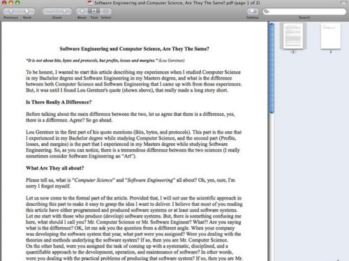 Adobe Acrobat Reader for mac截图