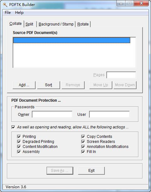 PDFTK Builder(PDF编辑)截图