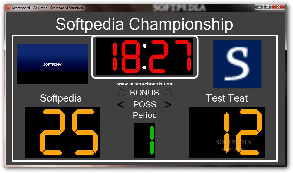 Basketball Scoreboard Standard 2.0.9截图