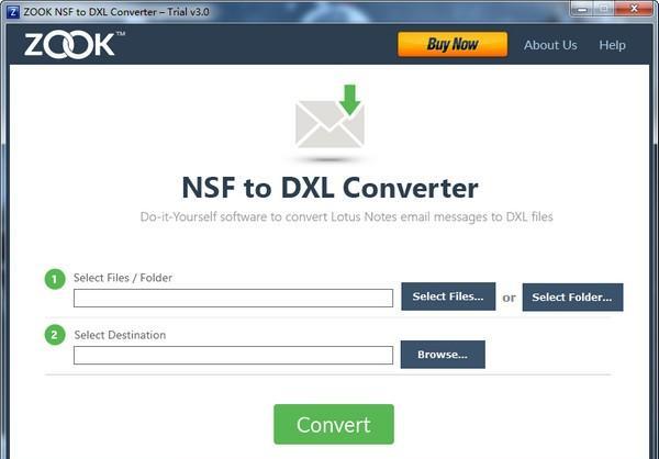 ZOOK NSF to DXL Converter(NSF转DXL工具)截图