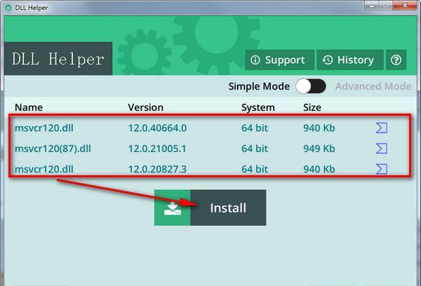DLL Helper(DLL下载修复工具)截图
