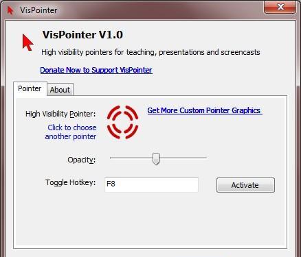 VisPointer(鼠标指针高亮工具)