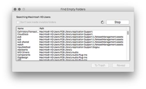Find Empty Folders for Mac 1.1 正式版 Find Empty Folders for Mac