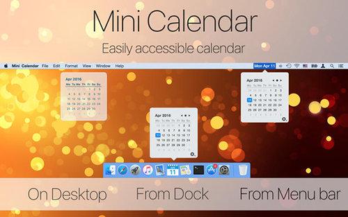 Mini Calendar Mac版截图