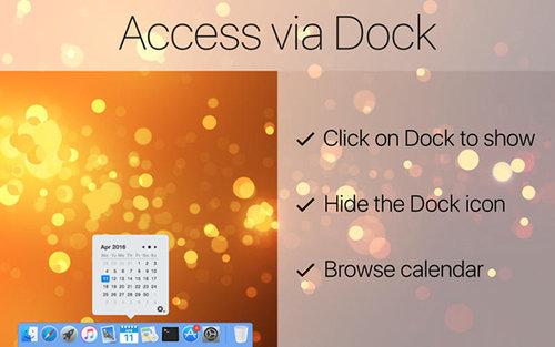 Mini Calendar Mac版截图